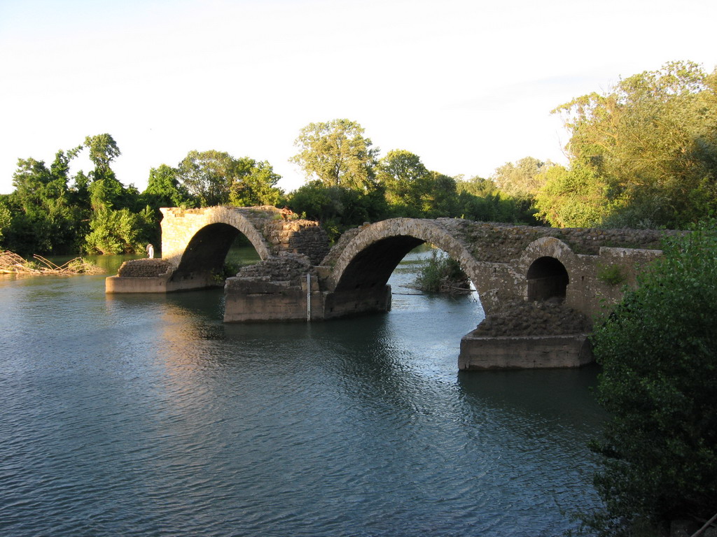 St.Thibery - Romeinse brug (Via Domitia).