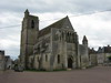 Mailly-le-Chateau - Voorgevel kerk.