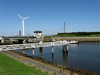 DenOever - sluizen-complex met open brug.